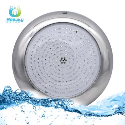 China Waterproof Led Swimming Pool Stainless Steel Pool Lighting Led Epoxy Resin Swimming Pool Light for sale