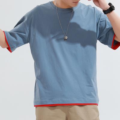 China Anti-Wrinkle Mens Oversized Drop Shoulder T-Shirts In 200 210 220 230 240 250 260 270 280 300 Gsm Big Size Unisex Hip Hop Heavy Tee for sale