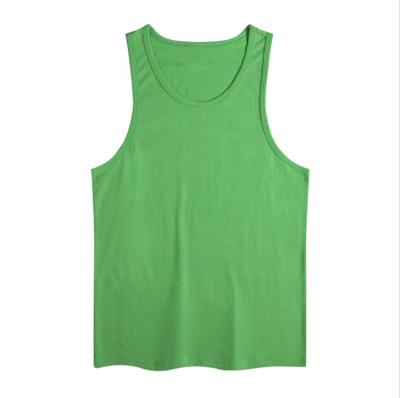 China Casual Men's Anti-pilling Tank Tops Double Stitch Empty Mens Tank Tops Cotton Design Tank Tops for sale