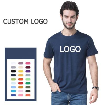 China Custom T-shirt Anti-Wrinkle Graphic 50% Cotton Men's and Women's OEM Unisex 50% Poly Acid Washed Vacuum Heavy 100% Cotton T-Shirt for sale