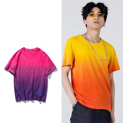 China 2020 hot sale anti-shrink fashion tee custom color changing t-shirt made in china for sale