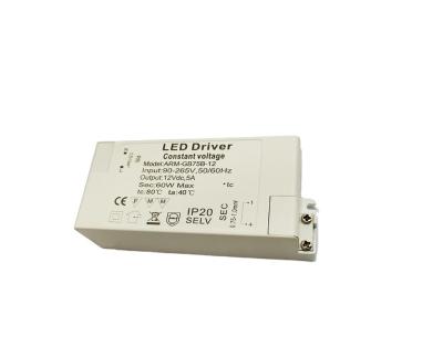 China Custom Constant Voltage Led Driver 75w Ac100-277v DC 12v 24v ARM-GB for sale