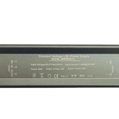 China Waterproof Constant Voltage Led Driver 50-200w Ac100-277v DC 12v 24v ARM-GB for sale