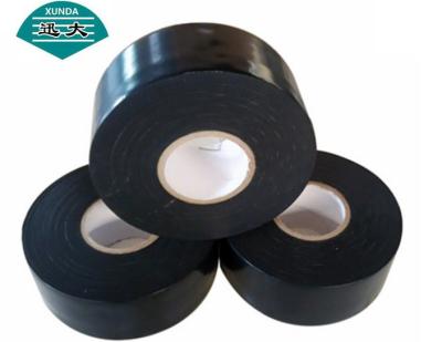 China Underground Black Pipe Wrap Tape With Polydethyelne And Butyl Rubber Adhesive for sale