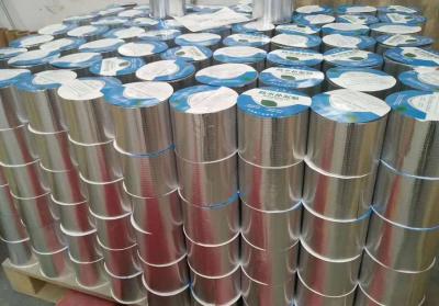 China Aluminium Foil Mesh Butyl Rubber Tape Suitable For Lower Temperature for sale