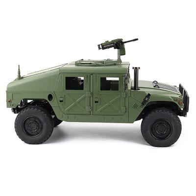 China RC PRO 1/10 2.4GHz 4WD 16CH U.S.4X4 Hobby HG-P408 Military RC Car Remote Control Car US Army Car Model with Sounds and Lights for sale