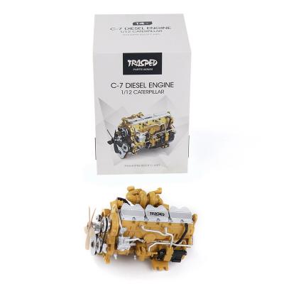 China Vehicles & Remote Control Toys TRASPED SPARE PARTS 6ASS-01 TRUCK HG-P602 MILITARY ENGINE SET (YELLOW) for sale