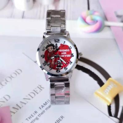 China Betty Boop Ladies Girls Cartoon Small Three Hands Best New Selling Small Small Watch Waches for sale