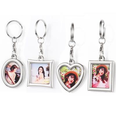 China Metal Personalized Metal Sublimation Blank DIY Key Chains For Sale for sale