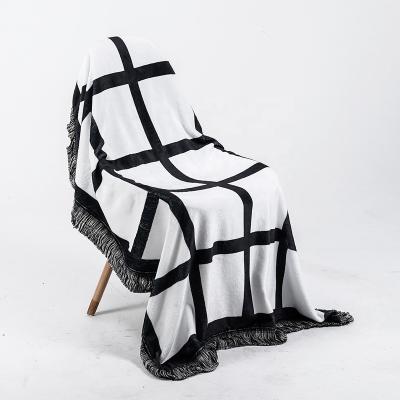 China Handmade 20 Panel Blank Velvet HOT Sublimation Throw Blanket for sale