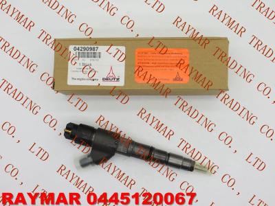 China Inyector común 0445120067 del carril de BOSCH para DEUTZ 04290987, 0429 0987, V/OLVO 20798683, VOE20798683 en venta