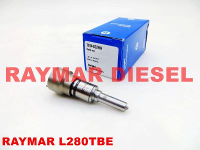 China Montaje de boca auténtico del inyector de combustible diesel de DELPHI 7014-632HA, L280TBE en venta