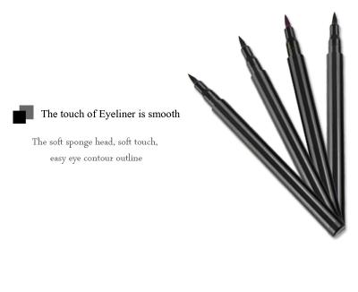 China Waterproof Eyeliner Pencil No Label Make Your Own Brand Logo Quick Dry Waterproof Private Label Liquid Eyeliner for sale