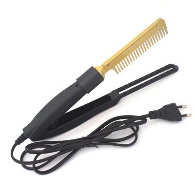 China Hotel straightening comb for hair for braids big hair straightener comb with a firm handle - straightener comb for tangled hair for sale