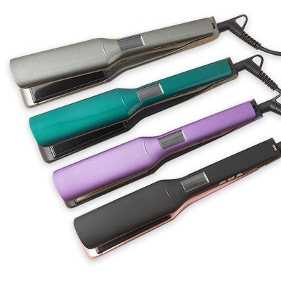 China Car Professional Excellent 170 Degrees 480 Degrees Ceramic Best Nano Titanium Hair Straightener for sale