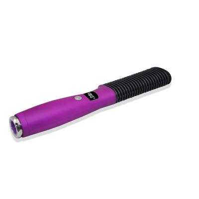 China Fantastic Home Popular Professional Private Label Quality Combs Hot Iron Pink for sale