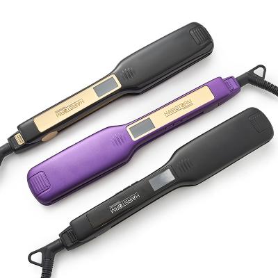 China Direct Private Label Portable Hair Flat Iron Factory Price Car Luxury LCD Display for sale