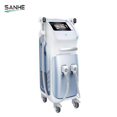 China 2022 Triple Wavelength 808nm Alma Soprano Titanium Ice Platinum XL Dual Head Hair Removal Diode Laser 808 Price Hair Removal Device for sale