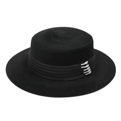 China Fashion Cozy Comfortable Fashionable Unisex Party Fedora Hats Wholesale Women Beautifully for sale