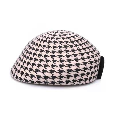 China Luxurious Hot Selling New Picture Wholesale Vintage And Elegant Plain Female Beret Hat For Women for sale