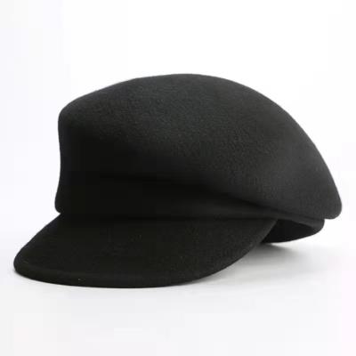 China Chinese 100% Wholesale High Quality Fashionable Woolen Ladies Picture Fashion Women Beret Hat Display for sale