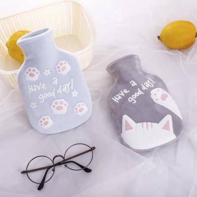 China Hand Warmer Fruit Water Injection Personal Creative Plush Thickened Hot Water Bag New for sale