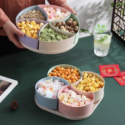 China Creative Viable Household Dried Fruit And Fruit Compartment Storage Boxes With Lid for sale