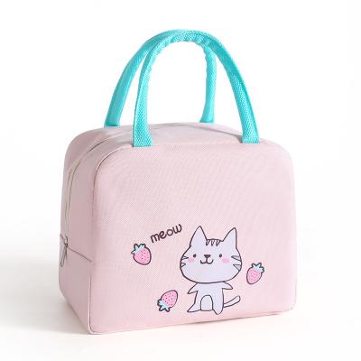 China High Quality Washable Vintage Hot Selling Lunch Bag Student Lunch Bag Aluminum Foil Insulation Portable Meal Bag for sale