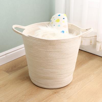 China Nordic Viable Laundry Basket Bathroom Dirty Laundry Basket for sale