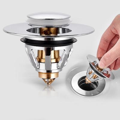 China Anti-Corrosion Noise Rebound Universal Sink Drain Filter Bathroom Kitchen Bathroom Basin for sale