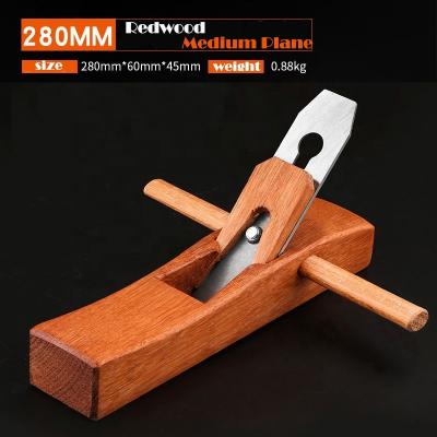 China Gift Woodcraft FO OD-0111 280mm Bottom Edge Carpenter DIY Plans Ebony Hand Plane Woodworking Planer Mini Hand Tool Flat Plane for sale