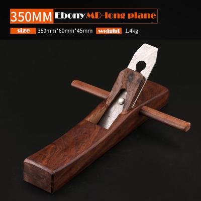 China 350mm Ebony Hand Plane Wood Edge Carpenter's Tools Planer Garden Flat Planer OD-0112 for sale