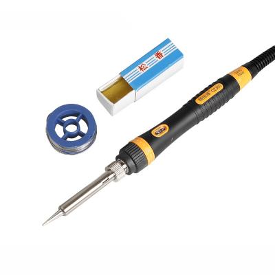 China Building Material Shops [Internal Heat] [3-Piece Set] 60W Electric Soldering Iron Adjustable Temperature For Repair Soldering Tools for sale