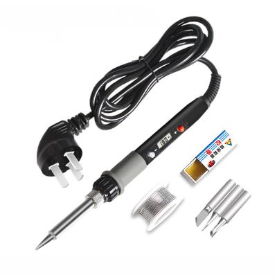 China [Internal digital display heat] 80W soldering iron Three-insert 80W digital display adjustable temperature [internal digital display heat] [set] for sale