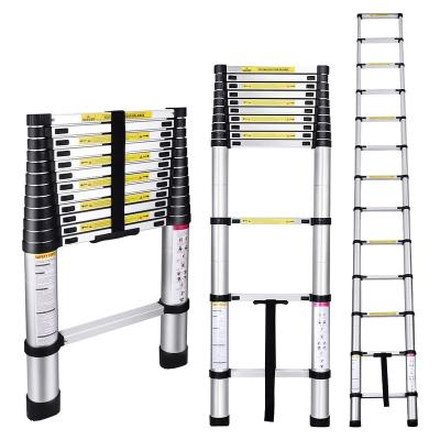 China Folding Ladders Household Portable Multifunctional Folding Aluminum Telescopic Extension Ladder for sale