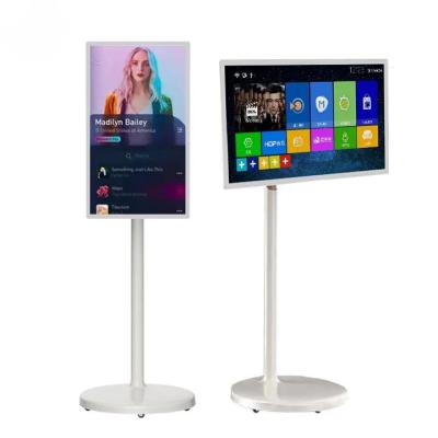 China 32 Inch Stand By Me Screen Ips Movable Smart TV Touch Screen Television for sale