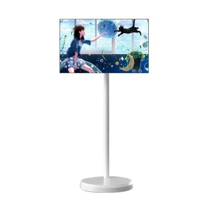 China 32inch Stand By Me TV Smart Touch Screen Portable TV Movable LCD for sale