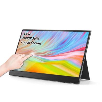 China 15.6inch 1080p Portable Touchscreen Monitor Typ-C Gaming für Telefon Laptop PS TV Box zu verkaufen