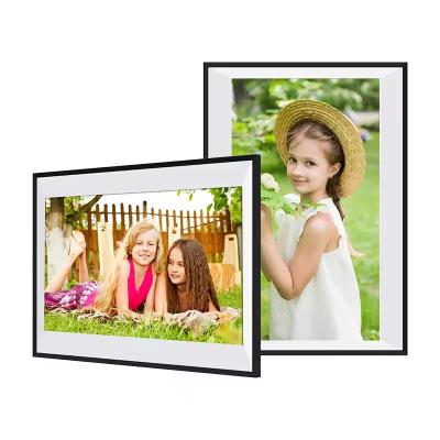 China Multi OSD Language 14inch HD Digital Photo Frame Plastic Material Cloud Wifi Tablet for sale