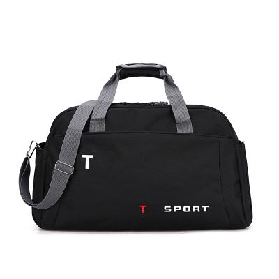 China Motorcycle & Hot sale custom made cute outdoor nylon printing travel duffel single black duffel bag cyclist with logo for sale