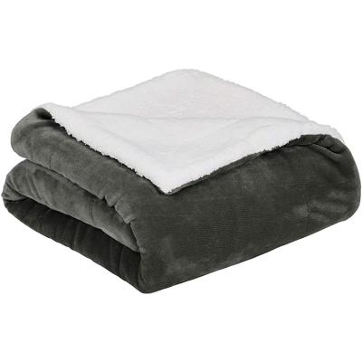 China PORTABLE Fuzzy Warm China Factory Sherpa Blanket Free Sample Double Winter Soft Flannel Blanket for sale