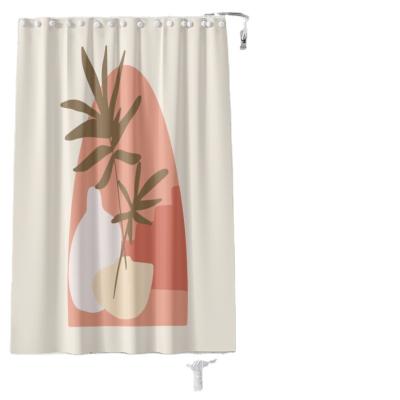 China Blackout OEM Latest Curtain Designs 2021 Printed And Digital Printings Water Proof Shower Curtains for sale