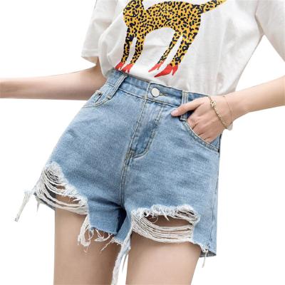 China Anti-Wrinkle Jean Shorts Women Streetwear Denim Ladies Butt Pusher Jeans Pants Hot Sale Wholesale Women's Clothing for sale