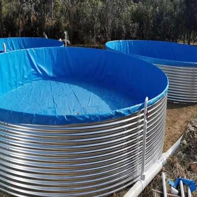 China Cylindrical water tank for hotels, aquarium for sale