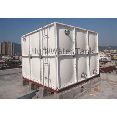 China Drinking Water FRP / GRP Panel Section Water Tank For Rainwater Storage / Fire Fighting for sale