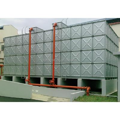 China Hotels Low Price Corrugated Galvanized Steel Hot Water Tanks for sale