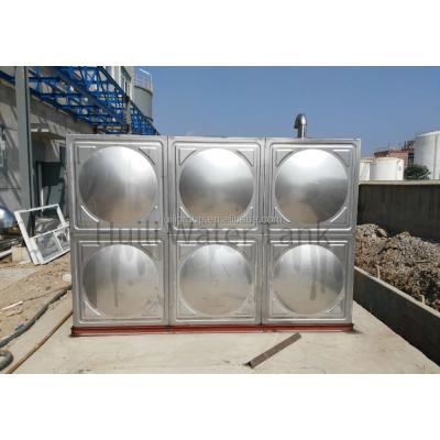 China Drinking water safety 304 stainless steel water tank design by HUILI for sale