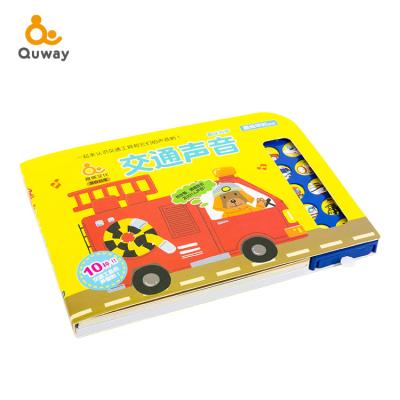 China Educational Toy New Customized Traffic Sound Book For Children for sale