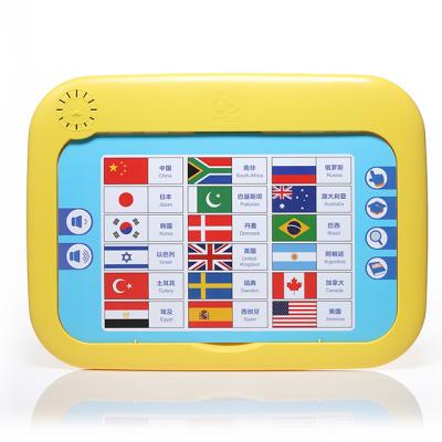 China Educational Teaching Machine Kids Early Education Card Pad With Point Buttons Multi Cards English Chinese Learning Electronic Pad for sale