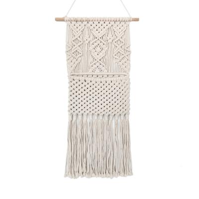 China Home Decor Bohemian Tapestry Handmade Macrame Wall Hanging BOHO Macrame Wall Hanging for sale